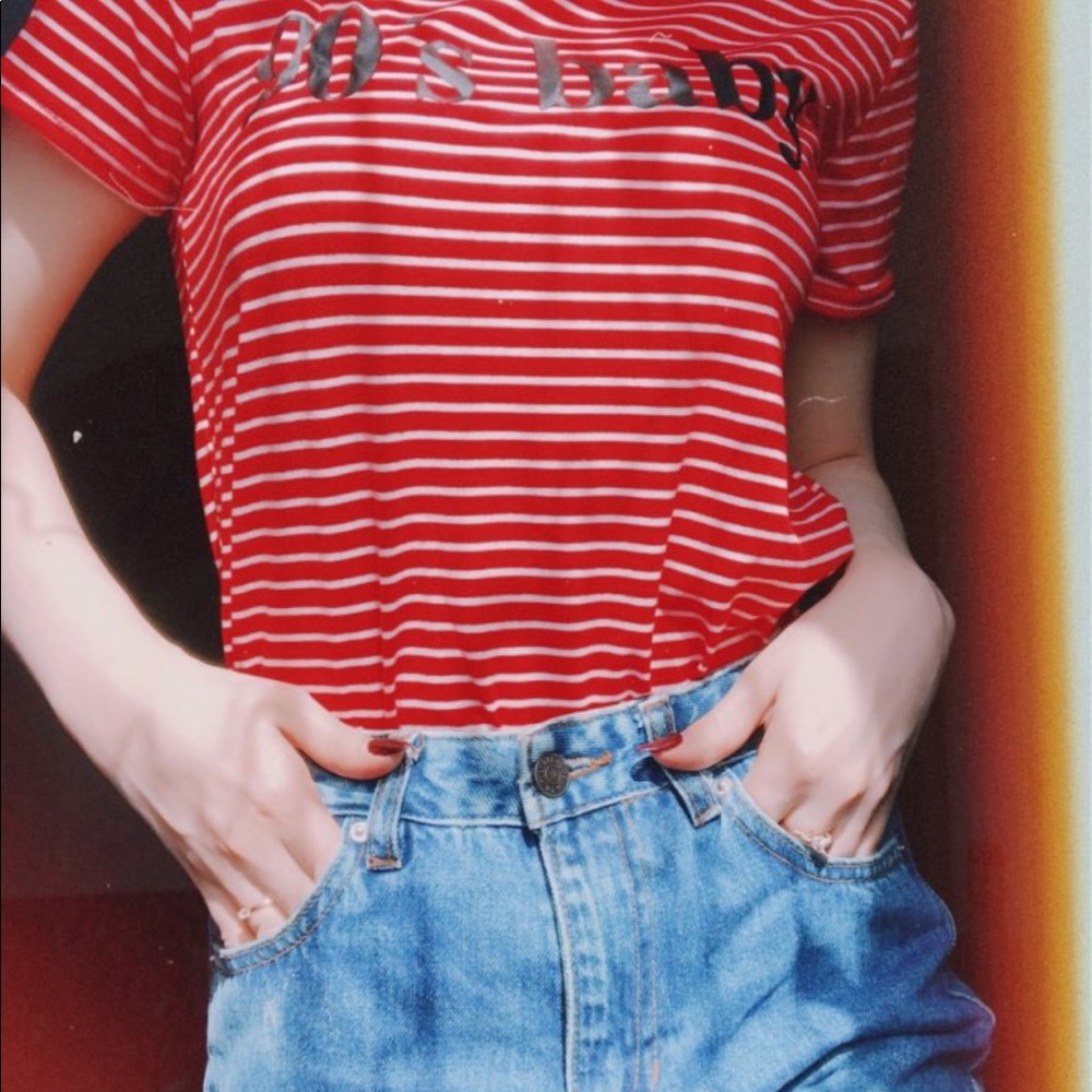 90s baby shirt medium size runs small super soft - Picture 6 of 7